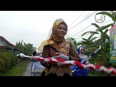 momen pawai ta'aruf desa kedawung kecamatan kroya besama marching band smp negeri 3 kroya.