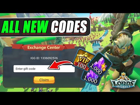 *NEW* LORDS MOBILE CODES 2025 - LORDS MOBILE NEW EVENTS - LORDS MOBILE REDEEM CODE