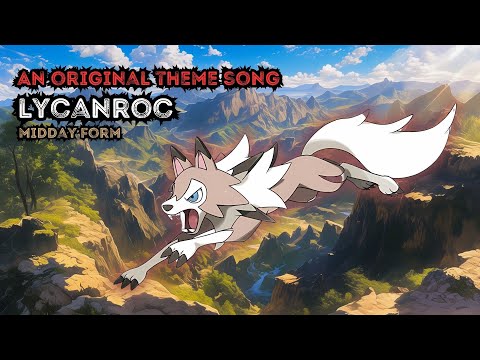 Lycanroc Midday Form (Hunter of the Mountain Ridge) | Original Pokemon Song | Power Metal |