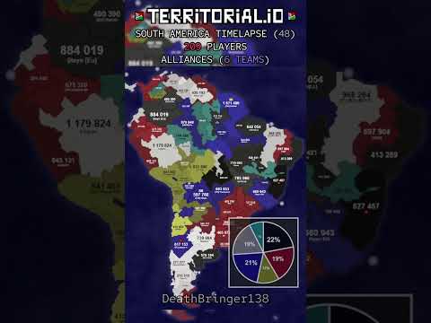 MAN CARRIES CLAN | ALLIANCES 6 | ⏰ 20x | Territorial.io Timelapse | #48 |  #territorialiotimelapse