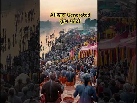 AI Generated Mahakumbh Photo #mahakumbh2025#kumbhmela#trending#kumbh#mahakumbh2025prayagraj#shorts