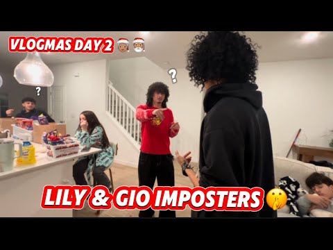 WE DRESSED UP AS FAMOUS TIK TOKERS 😱  | VLOGMAS DAY 2 🧑🏽‍🎄