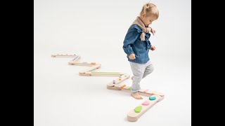 Balance beam for kids balance boards for toddler Montessori at home Montessori toys Activities