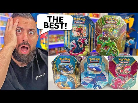 I Opened ALL The BEST XY Pokemon Tins! ($800)