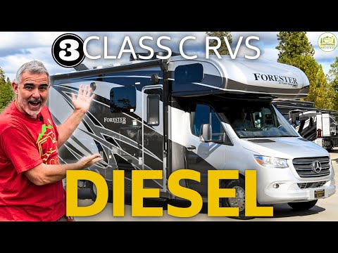 3 Small Diesel Class C RVs Tours: All Under 25 Feet! - 2024 Models