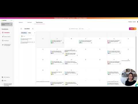 Comment utiliser le calendrier éditorial de rapidely