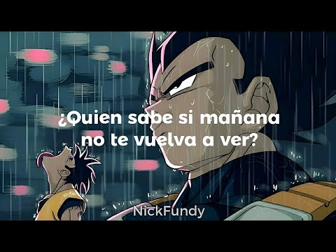 El Efecto Rauw Alejandro, Goku y Vegeta Cover Letra