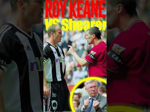 Why Roy Keane Wishes he PUNCHED Alan Shearer😂#shorts