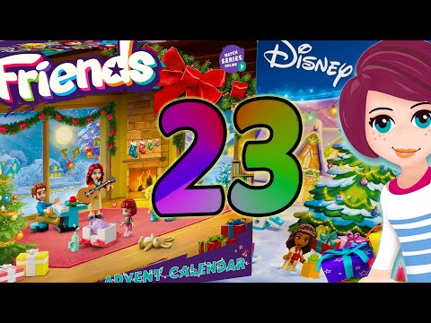 It's Christmas Eve eve! Day 23 Opening LEGO Friends & Disney Advent Calendars