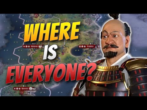 Tokugawa loves isolationism... but not this much! | Civ 6: Deity Tokugawa #1