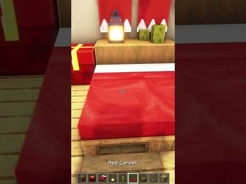 Minecraft Bed Design #shorts