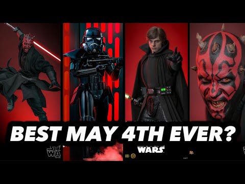 The BEST Hot Toys May 4th EVER? 1/6 Artisan Luke Skywalker and Darth Maul 2.0 Star Wars Announcement