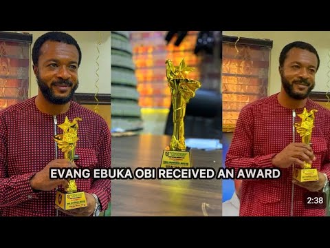 NATIONAL ASSOCIATION OF ONLINE SECURITY NEWS PUBLISHERS, AWARDS PROPHET EBUKA OBI 2024 CLERY MAN