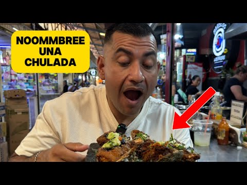 🔴LA mejor COMIDA del MERCADO JAMAICA🔴( necesitas probarla)