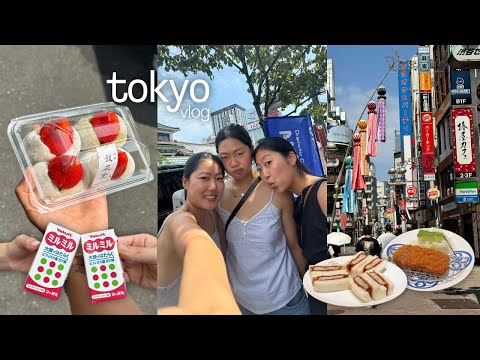 japan vlog | tokyo, shibuya, tonkatsu, sushi, asakusa, daifuku, dji osmo pocket 3 unboxing, gyukatsu