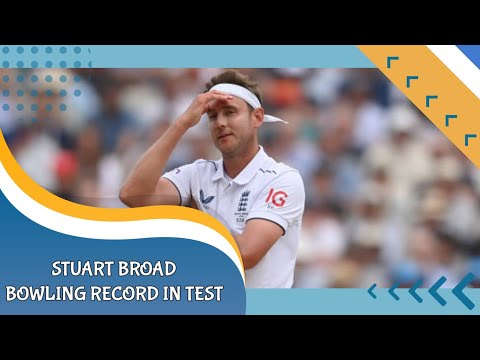 Stuart Broad bowling record in test career ||#stuartbroad #india #wtcfinal #test #broad #aus #eng