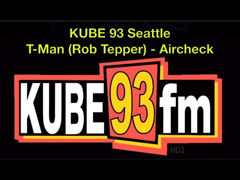 KUBE 93 Seattle - T-Man - April 1996 - Radio Aircheck