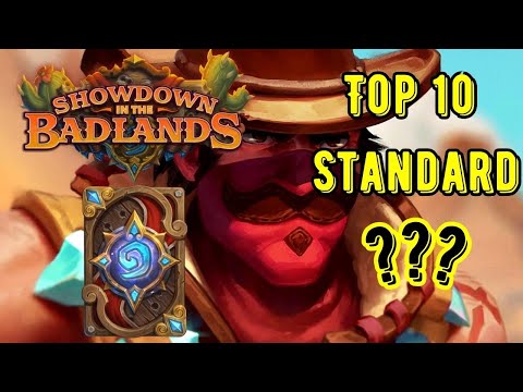 Showdown in the Badlands Top 10 Standard Cards