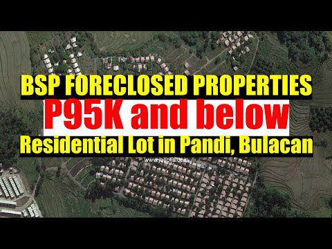 Pandi Bulacan P95K and Below Residential Lot for Sale by BSP Foreclosed Assets