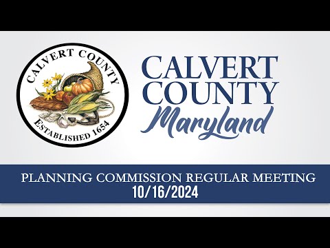 Planning Commission - Regular Meeting - 10/16/2024