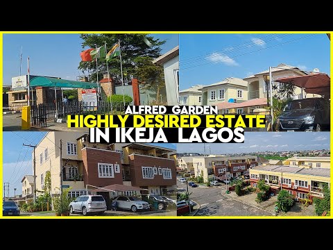 LAGOS NIGERIA | SECURE ESTATE IN LAGOS | ALFRED GARDEN IKEJA | HIGHLY DESIRED ESTATE ON THE MAINLAND