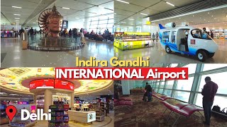 Walking Inside INDIRA GANDHI International Airport in Delhi INDIA 2022🇮🇳(Busiet AIRPORT In ASIA)