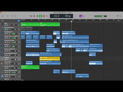 Making Song Using Apple Loops in GarageBand