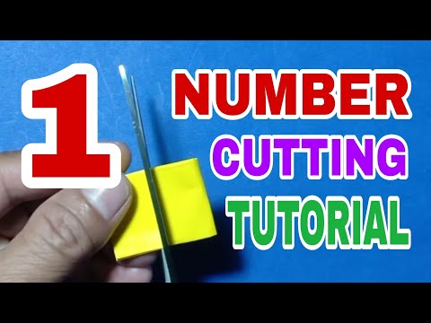 number cutting tutorial 1