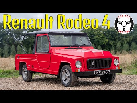 Not a Mehari! Renault Rodeo 4 Driven!