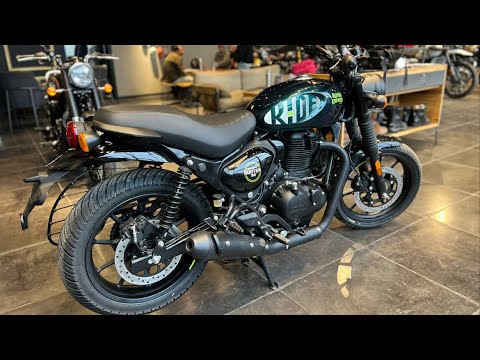 2025 Royal Enfield Hunter 350 New Model Review Video | Hunter 350 Dapper Green