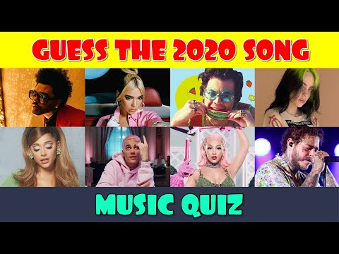 2020 Music Quiz | Can You Guess the 25 Top Songs of 2020?