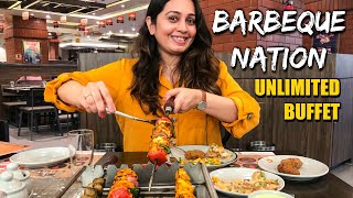 BARBEQUE NATION BUFFET in Mumbai w/ @GolgappaGirl | Includes Buffet Tips & Tricks