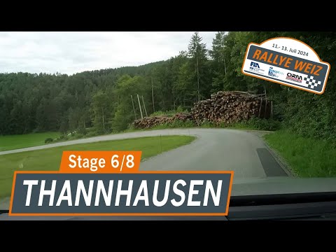 Rallye Weiz 2024: Stage 6/8 Thannhausen | Recce