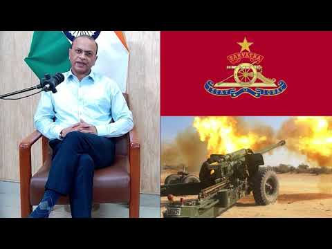 Lieutenant General Adosh Kumar, Director General DG Artillery in a Fireside chat session