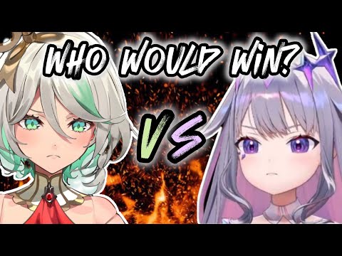 Koseki Bijou talks about if Cecilia can win against her in a FIGHT [LORE] | Hololive