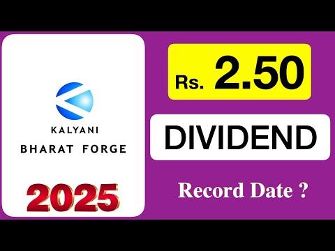 BHARAT FORGE Share Dividend 2025