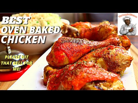 BAKED CHICKEN RECIPE | HOW TO MAKE THE BEST OVEN BAKED CHICKEN VIDEO RECIPE / VEL DOGG'S KITCHEN