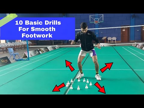 10 Basic Badminton Drills for Smooth Footwork