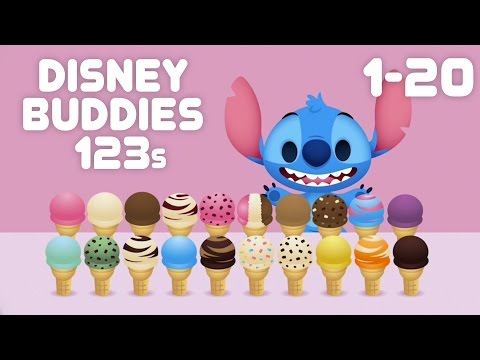 Counting is fun with Disney Buddies 123s