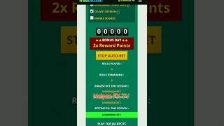 97 Percent win strategy Free Bitcoin.io, Small accnt