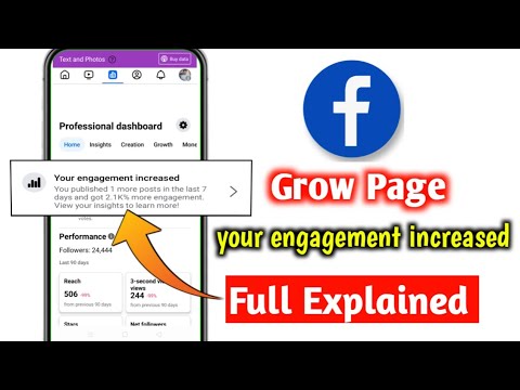 Your engagement increased | Facebook Your engagement increased Kya hai Facebook new option explained