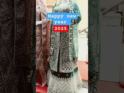 Happy new year 2025 🎉 dress collection andaz designer charminar Hyderabad #2025 #shorts