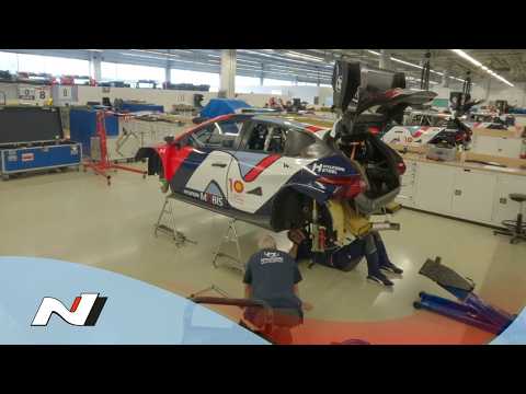 Hyundai N | Rebuilding Timelapse of i20 N Rally 1 Hybrid