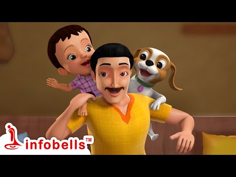 Tai Tai Tai Mama Bari Jai | তাই তাই তাই মামা বাড়ি যাই | Bengali Rhymes for Children | Infobells