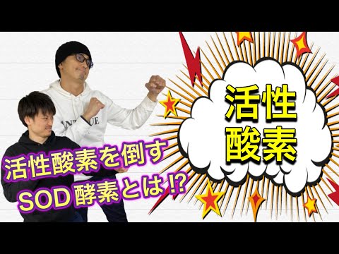 【癌や老化を撃退⁉️】活性酸素と除去するSOD酵素とは⁉️