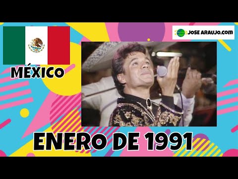 🎶✨Los ÉXITOS de MÉXICO 🇲🇽 en Enero de 1991 ✨🎶