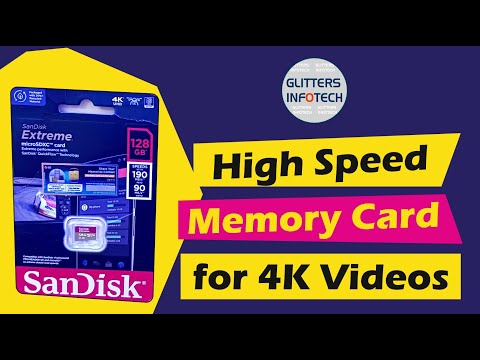 SanDisk Extreme Memory Card for 4K Video on Smartphones, Action Cams and Drone | Best Memory Card