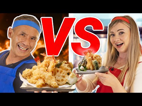 I Made Sharla and Ryotaro Cook Like a Pro Japanese Chef |  @sharlainjapan vs. @RyotarosJapan​