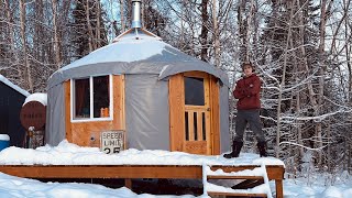 Alaska Yurt Tour | The BEST Housing Option for Young People?