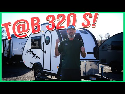 2025 nuCamp Tab 320 S Boondock Black Edition Teardrop Travel Trailer Tour | Beckley's RVs